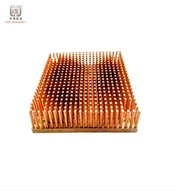 Gesmede koperen pin Fin koellichaam