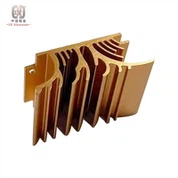 Speciaal gevormde aluminium koellichaam extrusie